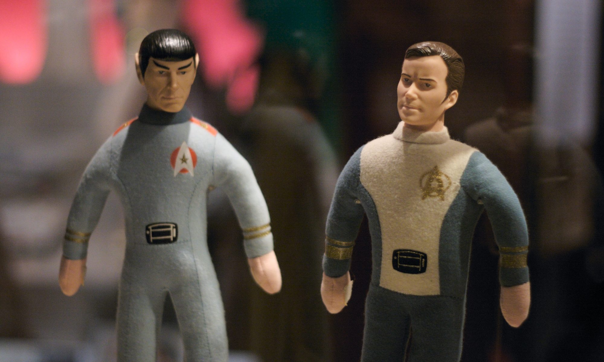 Mr. Spock and Captain Kirk by Marcin Wichary