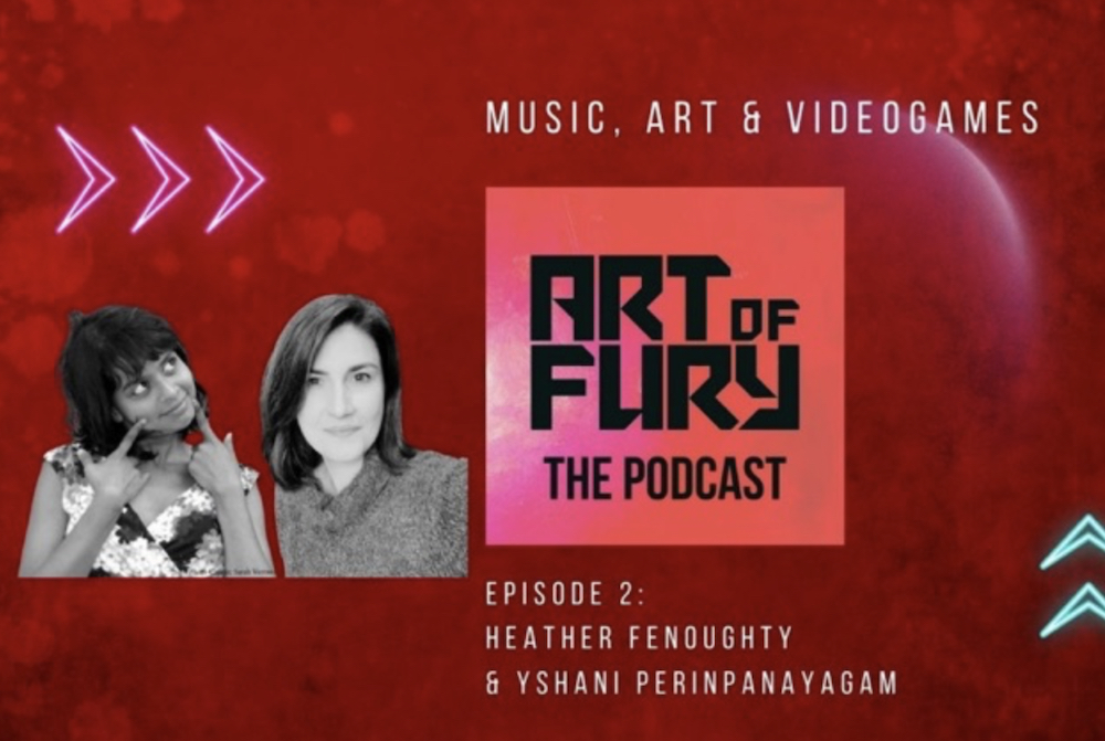 Art Of Fury Podcast Yshani And Heather Copyright Leila Johnston Resized To 1000 Px