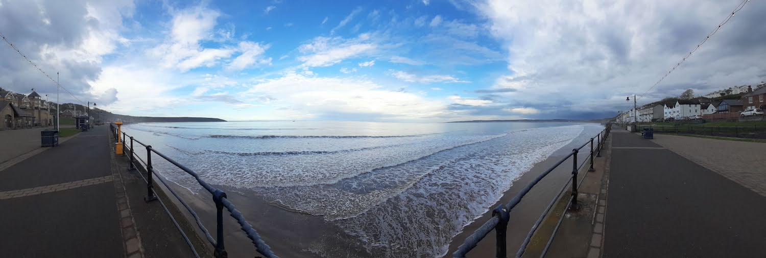 Filey Beach Panorama