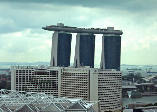 A Boat on Three Towers - Singapore